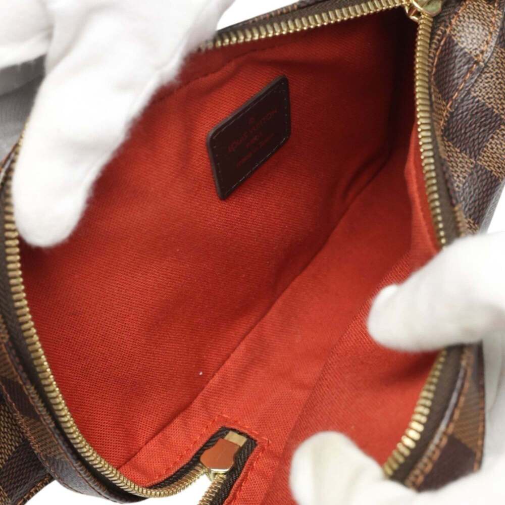 LOUIS VUITTON Authentic Brown Damier Canvas Hobo Bag - Picture 11 of 12